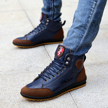 Load image into Gallery viewer, 2019 Ankle Boots Men Boots Slip-on Winter Shoes Men High-top Shoes Winter Boots Male Shoes Adult Men's Sneakers Boots Men 39 S