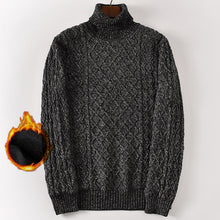 Load image into Gallery viewer, ICPANS Warm Winter Men Turtleneck Cotton Wool Liner Thicken Snow High Neck Mens Sweater Pullovers 2019 Plus Size 5XL 6XL 7XL