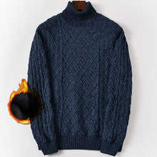 Load image into Gallery viewer, ICPANS Warm Winter Men Turtleneck Cotton Wool Liner Thicken Snow High Neck Mens Sweater Pullovers 2019 Plus Size 5XL 6XL 7XL