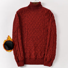 Load image into Gallery viewer, ICPANS Warm Winter Men Turtleneck Cotton Wool Liner Thicken Snow High Neck Mens Sweater Pullovers 2019 Plus Size 5XL 6XL 7XL