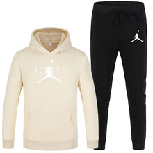 Load image into Gallery viewer, 23 Print Autumn winter Hot Sale Men's Sets Hoodie+pants 2 Pieces Sets Casual Tracksuit Male Sportswear Gyms Fitness Sweatpants