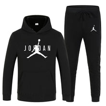 Load image into Gallery viewer, 23 Print Autumn winter Hot Sale Men's Sets Hoodie+pants 2 Pieces Sets Casual Tracksuit Male Sportswear Gyms Fitness Sweatpants