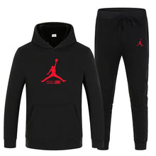 Load image into Gallery viewer, 23 Print Autumn winter Hot Sale Men's Sets Hoodie+pants 2 Pieces Sets Casual Tracksuit Male Sportswear Gyms Fitness Sweatpants