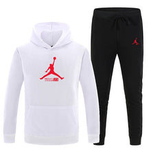 Load image into Gallery viewer, 23 Print Autumn winter Hot Sale Men's Sets Hoodie+pants 2 Pieces Sets Casual Tracksuit Male Sportswear Gyms Fitness Sweatpants