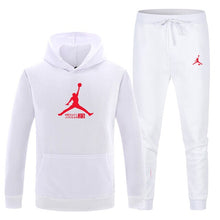 Load image into Gallery viewer, 23 Print Autumn winter Hot Sale Men's Sets Hoodie+pants 2 Pieces Sets Casual Tracksuit Male Sportswear Gyms Fitness Sweatpants