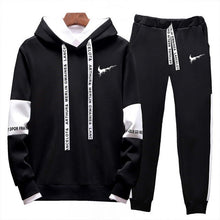 Load image into Gallery viewer, Brand Clothing Men's Casual Sweatshirts Pullover Cotton Men Tracksuit Hoodies Two Piece + Pants Sport Shirts Autumn Winter Set м