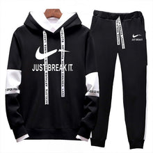 Load image into Gallery viewer, Brand Clothing Men's Casual Sweatshirts Pullover Cotton Men Tracksuit Hoodies Two Piece + Pants Sport Shirts Autumn Winter Set м