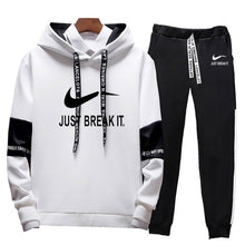 Load image into Gallery viewer, Brand Clothing Men's Casual Sweatshirts Pullover Cotton Men Tracksuit Hoodies Two Piece + Pants Sport Shirts Autumn Winter Set м