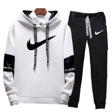 Load image into Gallery viewer, Brand Clothing Men's Casual Sweatshirts Pullover Cotton Men Tracksuit Hoodies Two Piece + Pants Sport Shirts Autumn Winter Set м