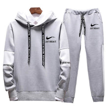 Load image into Gallery viewer, Brand Clothing Men's Casual Sweatshirts Pullover Cotton Men Tracksuit Hoodies Two Piece + Pants Sport Shirts Autumn Winter Set м