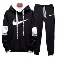 Load image into Gallery viewer, Brand Clothing Men's Casual Sweatshirts Pullover Cotton Men Tracksuit Hoodies Two Piece + Pants Sport Shirts Autumn Winter Set м