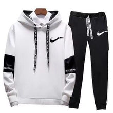 Load image into Gallery viewer, Brand Clothing Men's Casual Sweatshirts Pullover Cotton Men Tracksuit Hoodies Two Piece + Pants Sport Shirts Autumn Winter Set м
