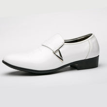 Load image into Gallery viewer, Men's dress shoes men's dress shoes leather luxury fashion wedding shoes men's business casual Oxford shoes zapatos de hombre