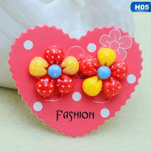 Load image into Gallery viewer, 13 Style Children Cute Animal Flowers Ear Clip Creative Cartoon Girl Earring Clip Princess Sweet Clip Earring Jewelry Gift