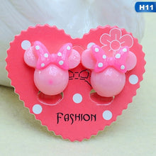 Load image into Gallery viewer, 13 Style Children Cute Animal Flowers Ear Clip Creative Cartoon Girl Earring Clip Princess Sweet Clip Earring Jewelry Gift