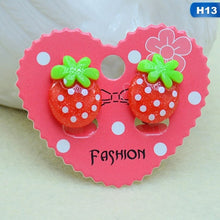 Load image into Gallery viewer, 13 Style Children Cute Animal Flowers Ear Clip Creative Cartoon Girl Earring Clip Princess Sweet Clip Earring Jewelry Gift