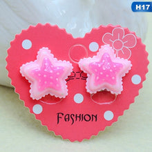 Load image into Gallery viewer, 13 Style Children Cute Animal Flowers Ear Clip Creative Cartoon Girl Earring Clip Princess Sweet Clip Earring Jewelry Gift