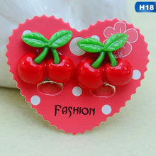 Load image into Gallery viewer, 13 Style Children Cute Animal Flowers Ear Clip Creative Cartoon Girl Earring Clip Princess Sweet Clip Earring Jewelry Gift
