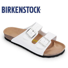 Load image into Gallery viewer, Birkenstock Summer Arizona Soft Footbed Leather Sandal Women shoes Unisex Shoes Modis 802 Slippers Women Slippers Outdoor