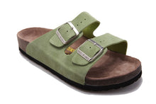 Load image into Gallery viewer, Birkenstock Summer Arizona Soft Footbed Leather Sandal Women shoes Unisex Shoes Modis 802 Slippers Women Slippers Outdoor