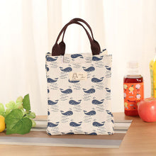 Load image into Gallery viewer, Female Lunch Food Box Bag Fashion Insulated Thermal Food Picnic Lunch Bags for Women kids Men Cooler Tote Bag Case