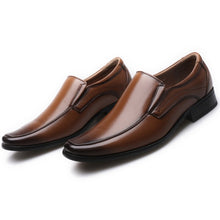 Load image into Gallery viewer, Classic Business Men's Dress Shoes Fashion Elegant Formal Wedding Shoes Men Slip On Office Oxford Shoes For Men 2020