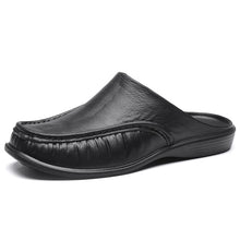 Load image into Gallery viewer, 2020 Summer Men's Half Sole Slippers Classic Closed Toe Sandals Slipper Mule Clogs Men Flip Flops 40-47 Plus Size Garden Shoes