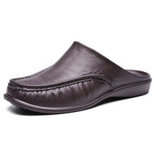 Load image into Gallery viewer, 2020 Summer Men's Half Sole Slippers Classic Closed Toe Sandals Slipper Mule Clogs Men Flip Flops 40-47 Plus Size Garden Shoes