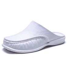 Load image into Gallery viewer, 2020 Summer Men's Half Sole Slippers Classic Closed Toe Sandals Slipper Mule Clogs Men Flip Flops 40-47 Plus Size Garden Shoes