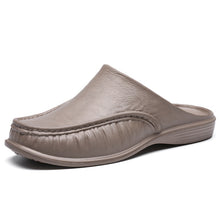 Load image into Gallery viewer, 2020 Summer Men's Half Sole Slippers Classic Closed Toe Sandals Slipper Mule Clogs Men Flip Flops 40-47 Plus Size Garden Shoes