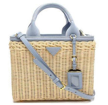 Load image into Gallery viewer, Luxury handbags women genuine leather bags designer rattan weave Straw handbag for women 2019 Original luxurious fashion brand