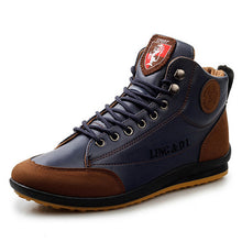 Load image into Gallery viewer, 2019 Ankle Boots Men Boots Slip-on Winter Shoes Men High-top Shoes Winter Boots Male Shoes Adult Men's Sneakers Boots Men 39 S