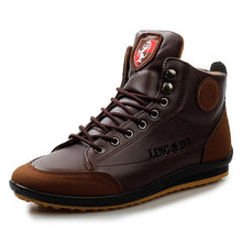 Load image into Gallery viewer, 2019 Ankle Boots Men Boots Slip-on Winter Shoes Men High-top Shoes Winter Boots Male Shoes Adult Men's Sneakers Boots Men 39 S