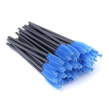 Load image into Gallery viewer, SHIDISHANGPIN eyelash brush makeup brushes 50pcs individual disposable mascara applicator comb wand lashes make up brushes tools