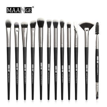 Load image into Gallery viewer, MAANGE Pro  3/5/12 pcs/lot  Makeup Brushes Set Eye Shadow Blending Eyeliner Eyelash Eyebrow Brushes For Makeup New