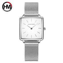 Load image into Gallery viewer, Hannah Martin Japan Movement Women Rose Gold Watches Simple Fashion Casual Watch Luxury Ladies Square Watch Relogio Feminino