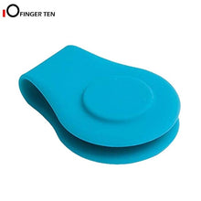 Load image into Gallery viewer, Silicone Golf Hat Clip Ball Marker Holder with Strong Magnetic Attach to Your Pocket Edge Belt Clothes Gift