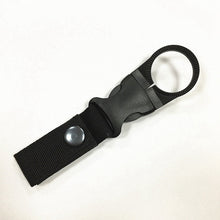 Load image into Gallery viewer, Nylon Molle Webbing Water Bottle Carabiner Belt Backpack Hanger Hook Outdoor Buckle Hook Holder Tool Clip Hunting Accessories
