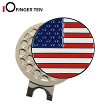 Load image into Gallery viewer, Golf Ball Markers with Magnetic Hat Clip Durable Strong Removable Attaches Easily to Cap Premium Gifts
