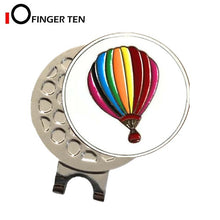 Load image into Gallery viewer, Golf Ball Markers with Magnetic Hat Clip Durable Strong Removable Attaches Easily to Cap Premium Gifts