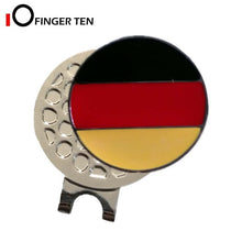 Load image into Gallery viewer, Golf Ball Markers with Magnetic Hat Clip Durable Strong Removable Attaches Easily to Cap Premium Gifts