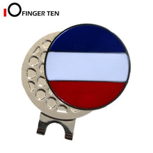 Load image into Gallery viewer, Golf Ball Markers with Magnetic Hat Clip Durable Strong Removable Attaches Easily to Cap Premium Gifts