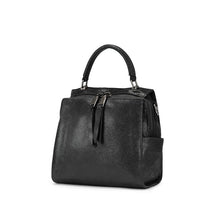 Load image into Gallery viewer, REALER genuine leather handbags women shoulder crossbody bags small totes ladies classic serpentine pattern leather bucket bag