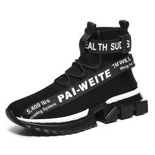 Load image into Gallery viewer, Colorful men's scales tank flying woven men's shoes fashion lightweight breathable outdoor leisure net shoes Zapatos De Hombre