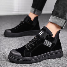 Load image into Gallery viewer, 2020 Fashion Winter Men's Boots PULeather Male Waterproof Shoes Chaussure Mans Casual Shoes For Men Boots Footwear Male Sneakers