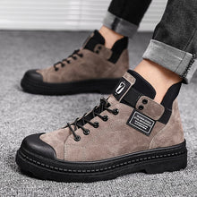 Load image into Gallery viewer, 2020 Fashion Winter Men's Boots PULeather Male Waterproof Shoes Chaussure Mans Casual Shoes For Men Boots Footwear Male Sneakers
