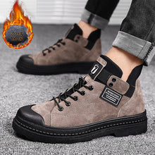 Load image into Gallery viewer, 2020 Fashion Winter Men's Boots PULeather Male Waterproof Shoes Chaussure Mans Casual Shoes For Men Boots Footwear Male Sneakers