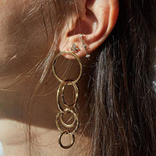 Load image into Gallery viewer, Bls-miracle 2019 New Boho Multi-Element Crystal Set Earring For Women Fashion Pendant Piercing Geometric Stud Earrings Jewelry