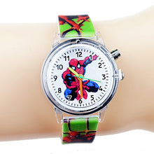 Load image into Gallery viewer, Princess Elsa Children Watches Kids Spiderman Colorful Light Source Boys Watch Girls Party Gift Clock Wrist Relogio Feminino