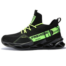 Load image into Gallery viewer, Personal lightweight knife-edge flying weaving running shoes shockproof breathable men's sports shoes walking fitness shoes